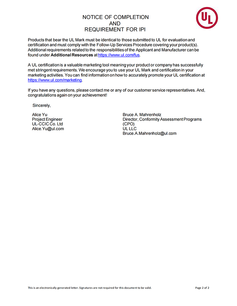 热烈祝贺J9直营集团NFION导热硅胶通过美国UL认证 热烈祝贺J9直营集团NFION导热硅胶通过美国UL认证