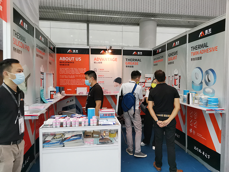 当下可为，未来可期|J9直营集团NFION导热硅胶闪耀亮相2021广州光亚展
