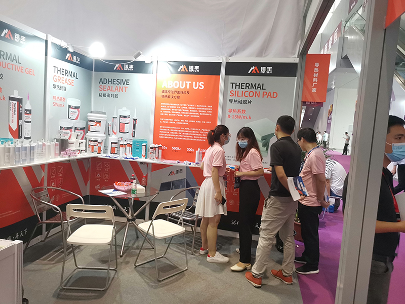 砥砺前行，扬帆起航|J9直营集团NFION导热硅胶亮相23届深圳光博会